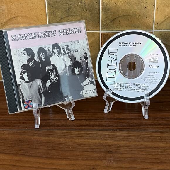 Jefferson Airplane Surrealistic Pillow CD 1990 RCA PCD13766 - Picture 1 of 10